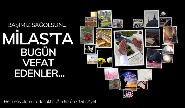 Milas Cenaze İlanları Duyuruları