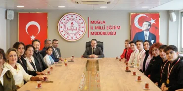 MUĞLA'NIN ALTIN MADALYALI ÖĞRENCİLERİNİN BAŞARILARI KUTLANDI