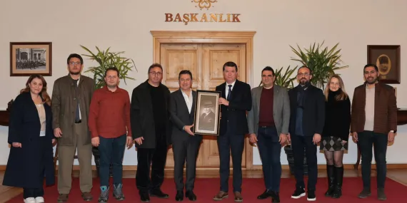 Muğla Eczacı Odası’ndan Büyükşehir Belediyesi’ne Ziyaret